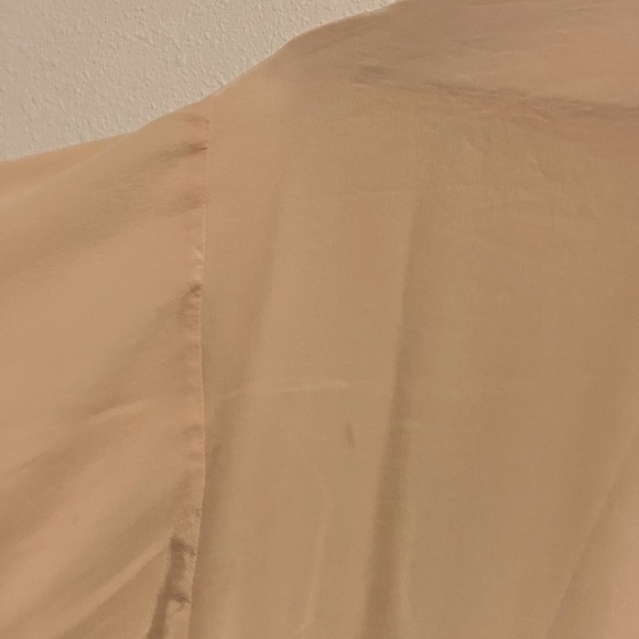 Madewell silk top size M - light straw color - Picture 8 of 10